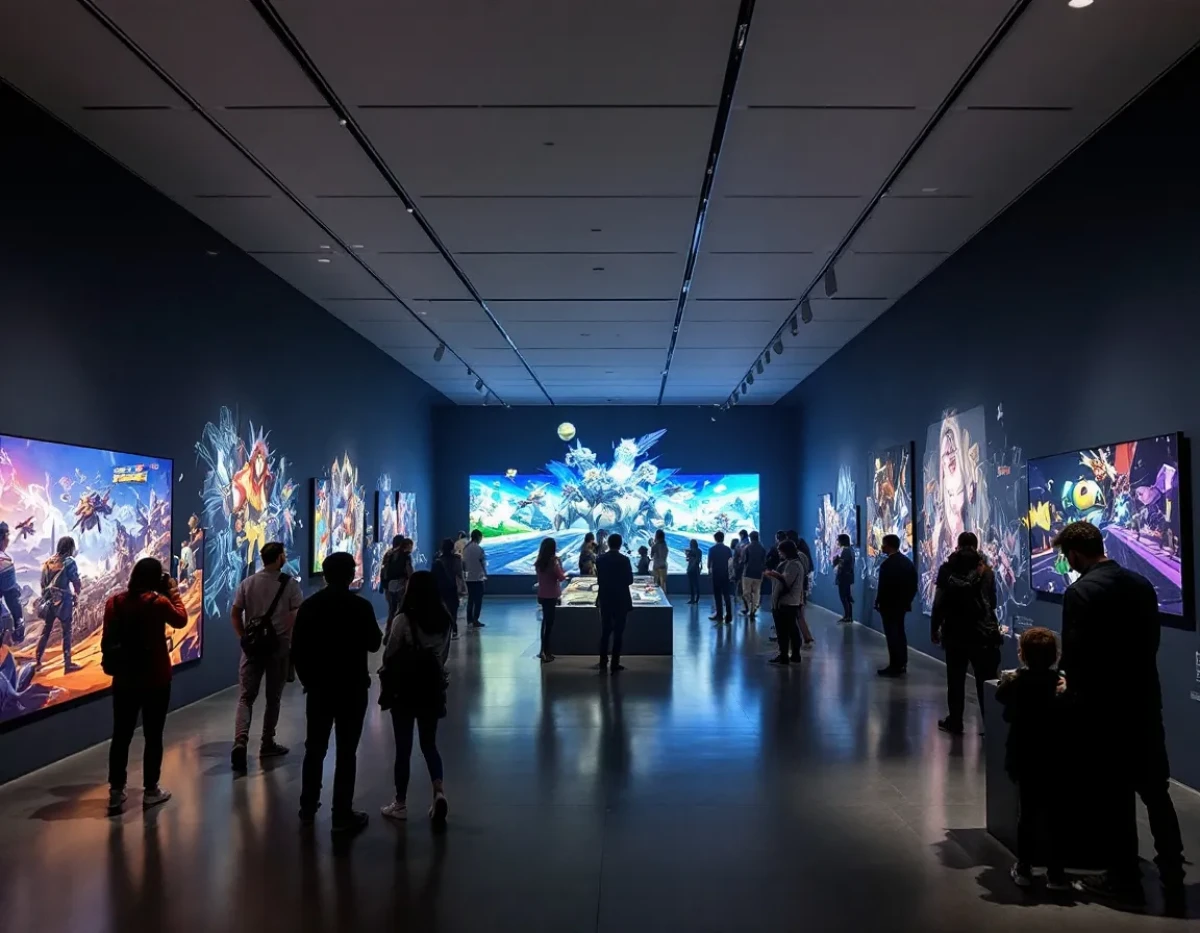 Jeux vidéo et art contemporain : une convergence créative