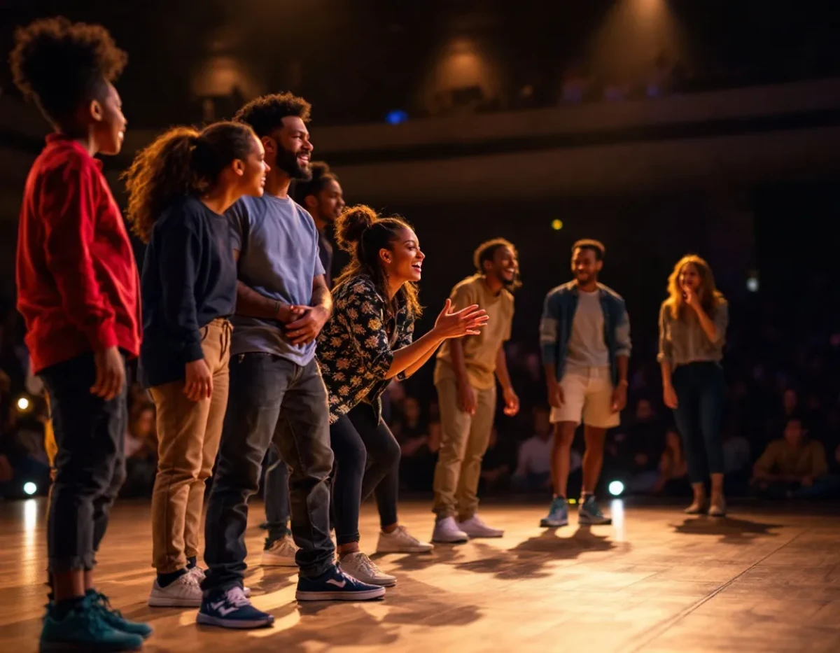 Le théâtre d'improvisation comme outil de développement personnel