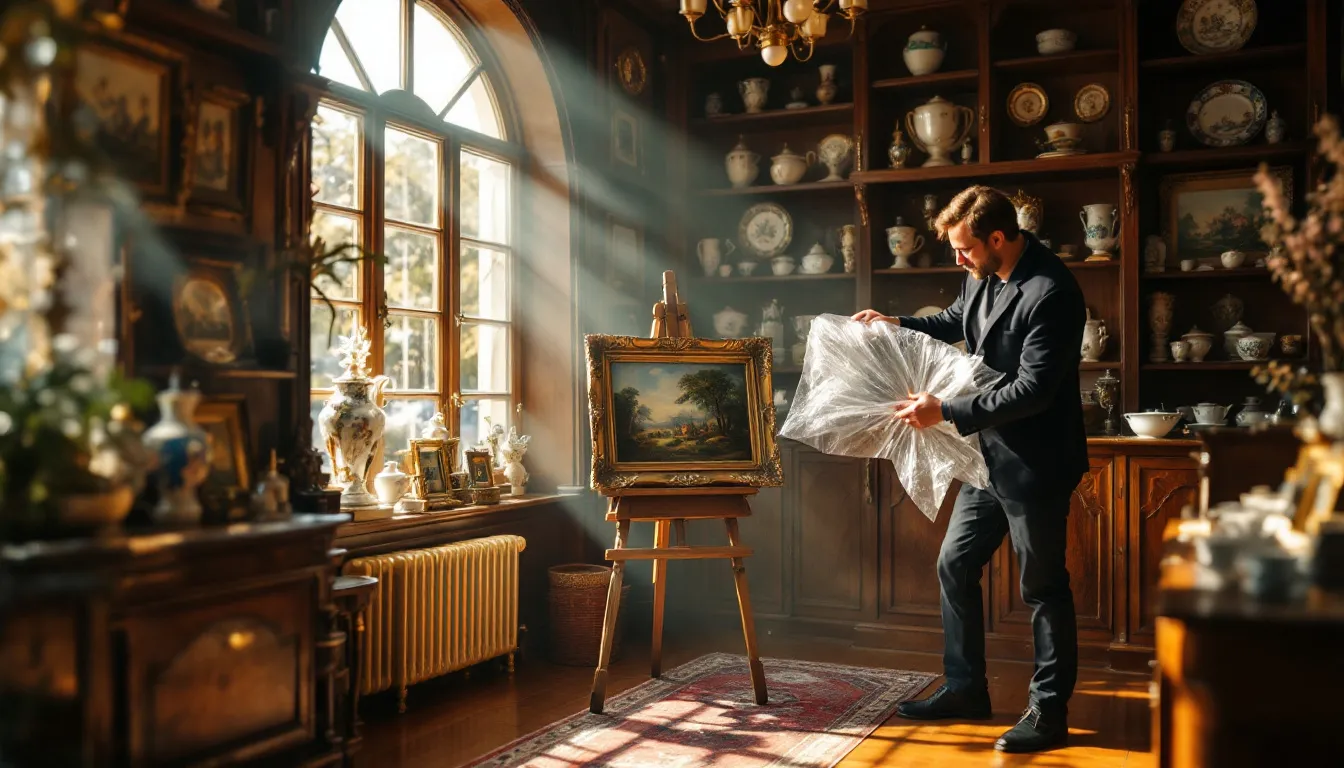 Hériter ou collectionner : comment expédier en toute sécurité tableaux, antiquités et objets de valeur